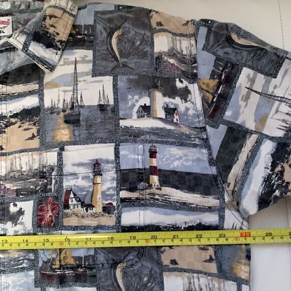 Boca Classics Short Sleeve Bottoms Down Men’s Shirt Size XL - Picture 7 of 8